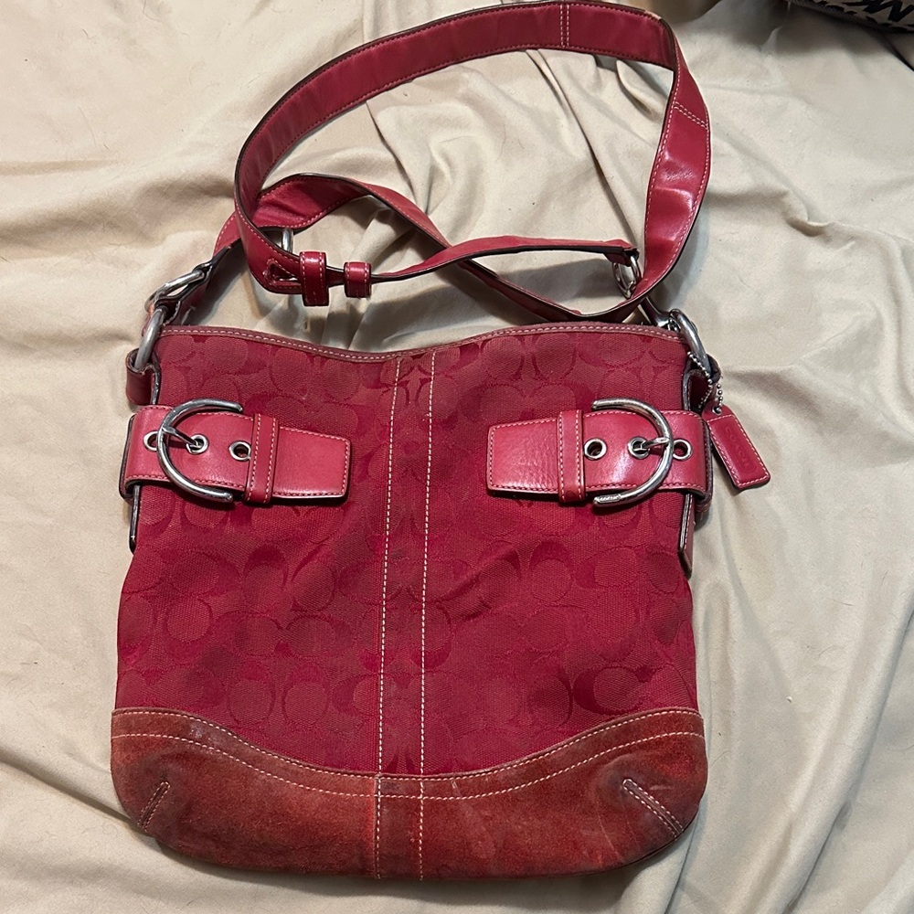 Red Shoulder Bag